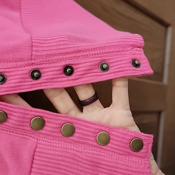 Barbie Pink 3/4 sleeve cardigan - Picture 3 of 4